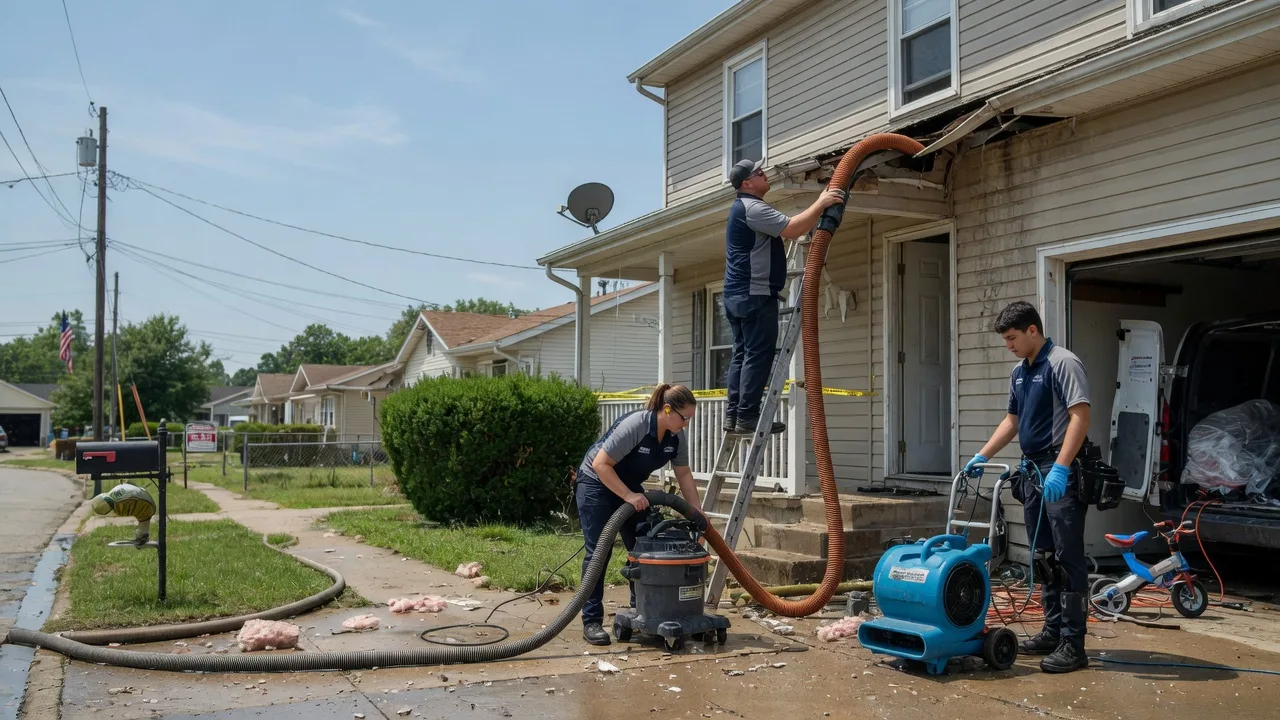 Water Damage Restoration in Brownell, KS near me